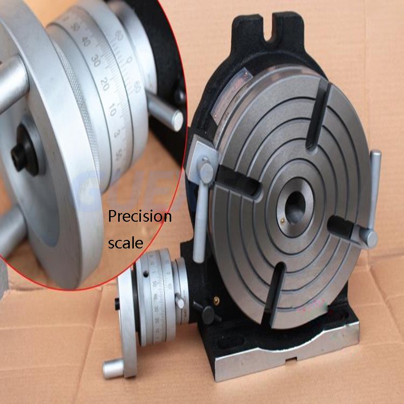 4INCH 110MM CNC Cutting Tool Precision ertical/horizontal double-duty l TSL Rotary Indexing Table