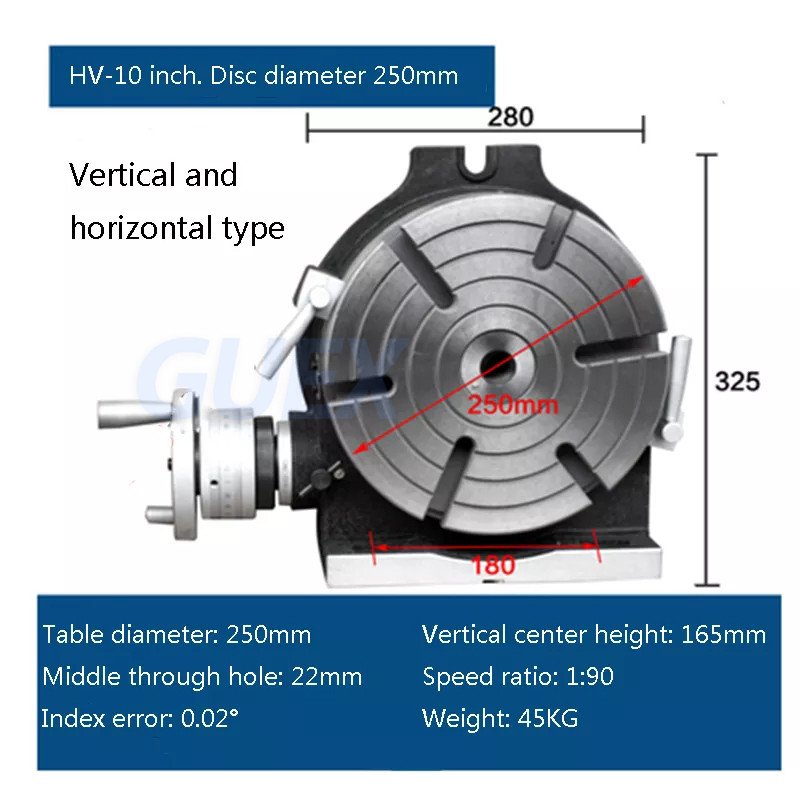 4INCH 110MM CNC Cutting Tool Precision ertical/horizontal double-duty l TSL Rotary Indexing Table
