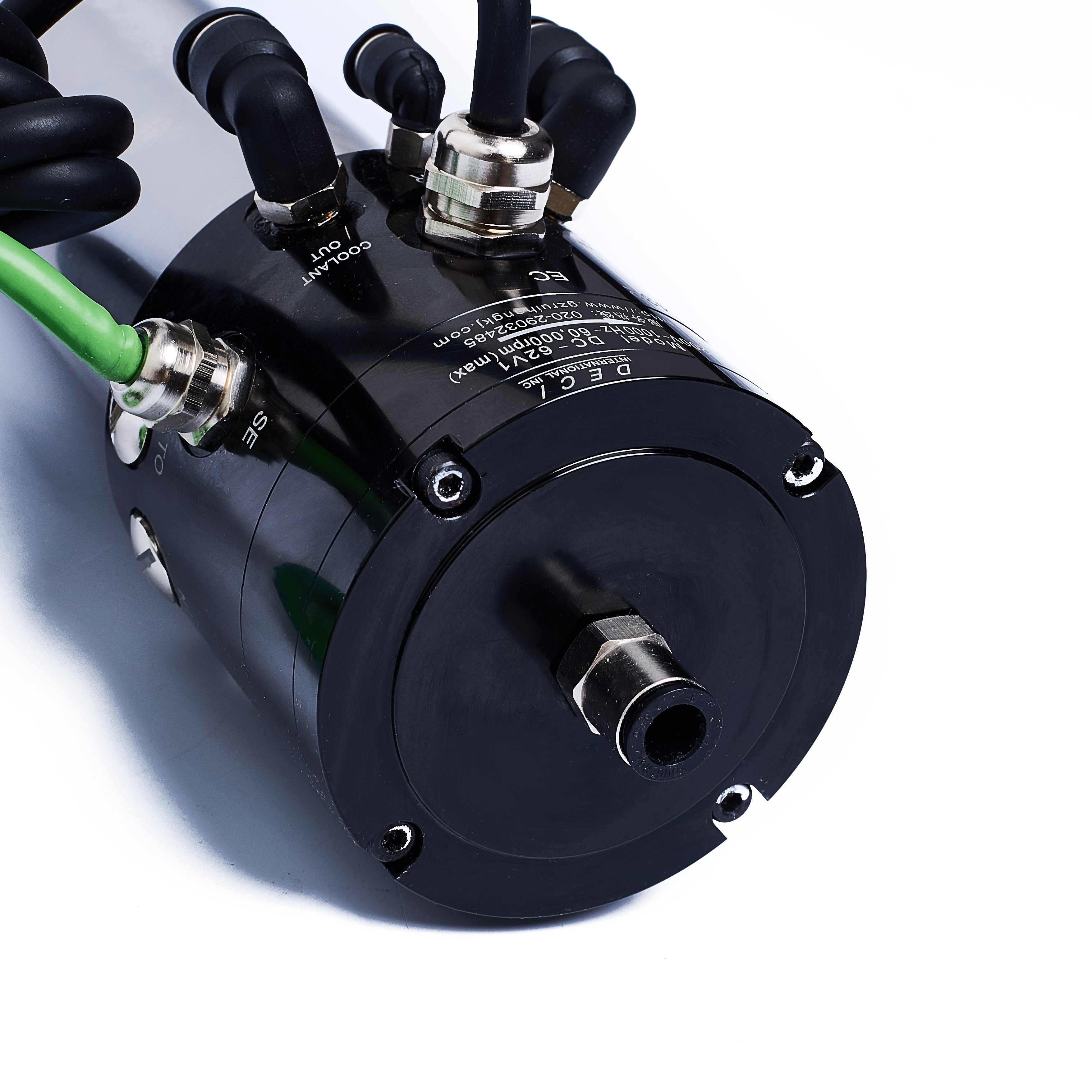 DECI high precision ISO10 atc water cooled 60000rpm 200V 1.8KW machine tool milling spindle motor