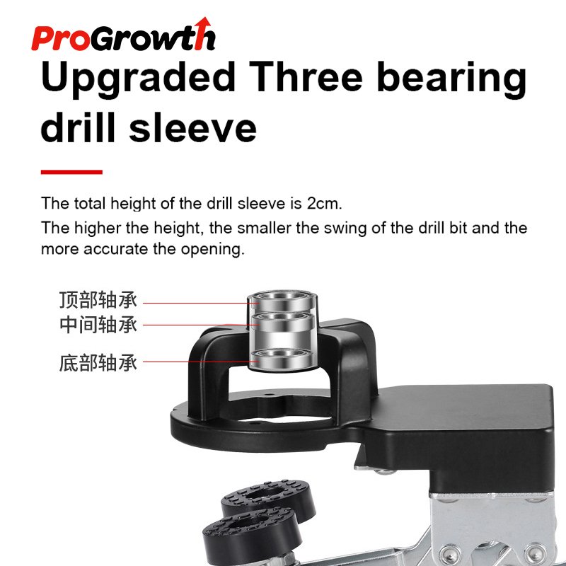 Hinge positioning hole opener tapper 35mm three bearing aluminium alloy Household tools furniture assistant boring crown