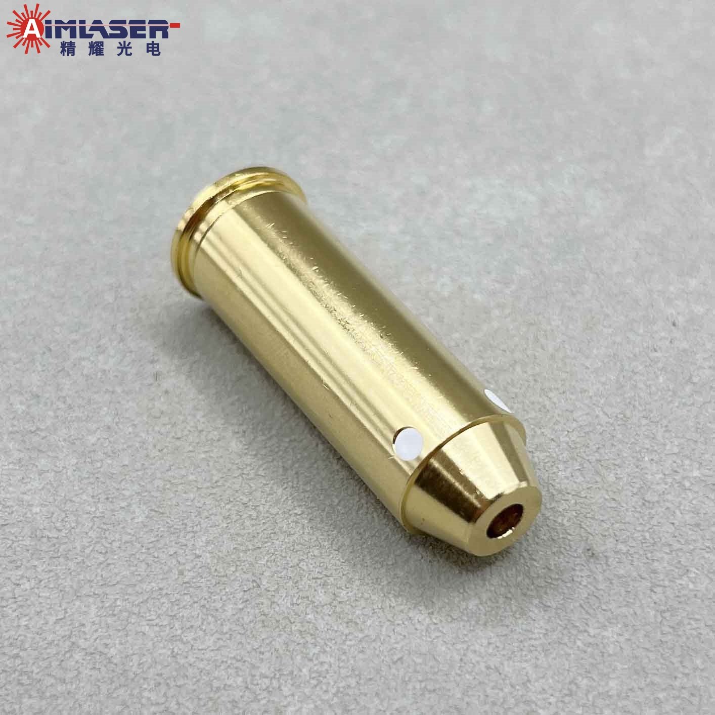 44 Magnum Gold Plated High Accuracy Red Dot Laser Bullet Sight Gun Calibration and Zeroing Sighting 44Mag Calibrator