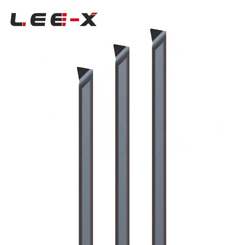 LEE-X PCD diamond boring tool D3/D4/D5/D6/D8/D10 PCD Diamond Carbide End Mill Small inner hole turning tool Copper and aluminum