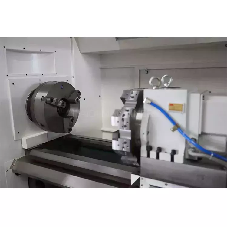 Big Spindle Bore Oil Pipe QK1319 Metal Turning Cnc Lathe CNC Pipe Thread Lathe