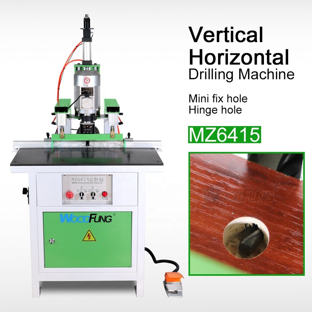 New mini small Vertical horizontal minifix holes multi-axle woodworking drilling boring machinery for sale price