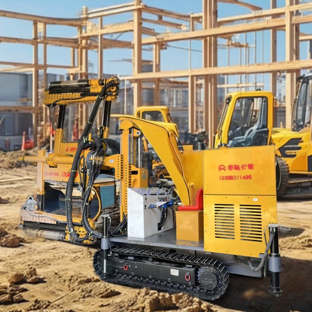 Construction Drilling Rig Diesel Engine Drilling Diameter Environmental Protection Specific Tools Tunnelling Water Wells