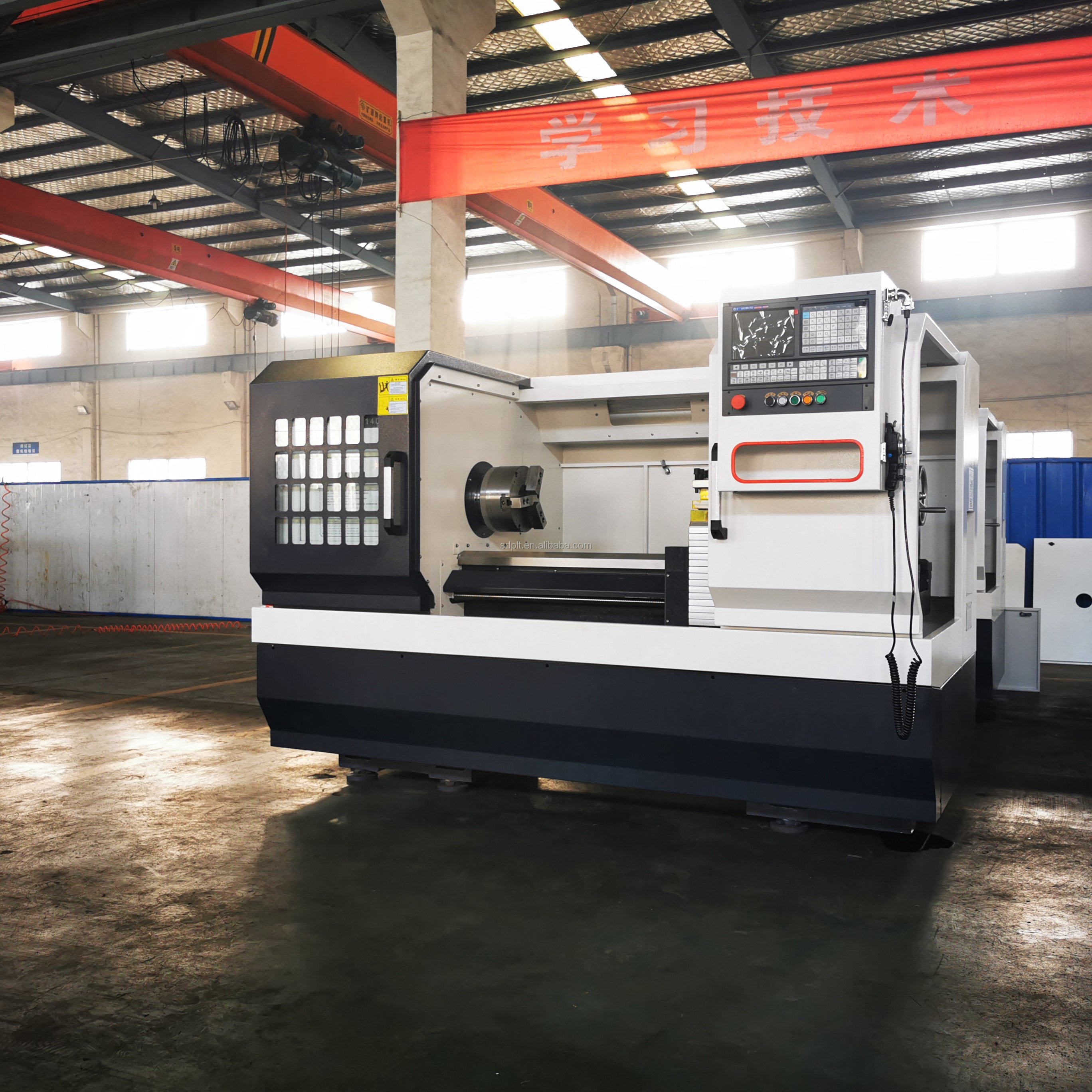 cnc lathe CK6150X1000 cnc lathe machine for metal 82 bore cnc controller lathe