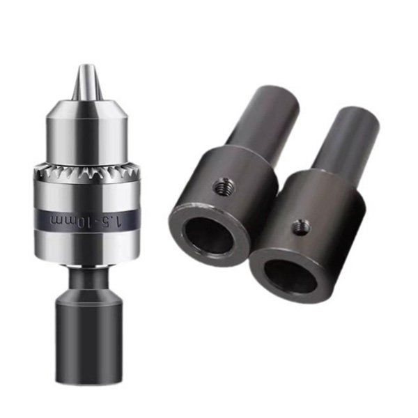 JTO B10 B12 B18 B22 Drill Chuck Tapered Bore High precision Taper Mount Drill Chuck Key Wrench Electric Drill Accessories