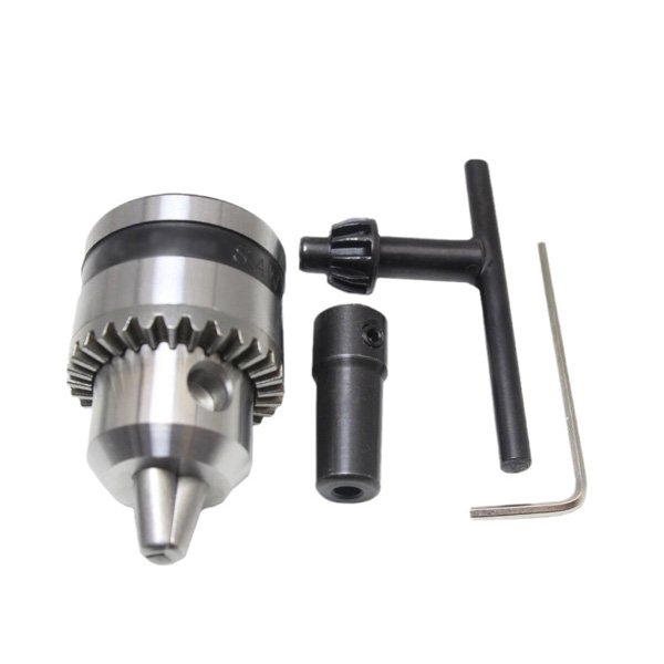 JTO B10 B12 B18 B22 Drill Chuck Tapered Bore High precision Taper Mount Drill Chuck Key Wrench Electric Drill Accessories