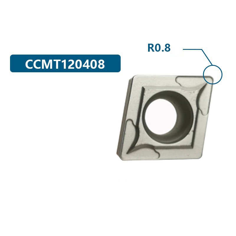 CCMT09T 06021204CCGT09T3 highlights CCMT09T with NC diamond-slotted small bore