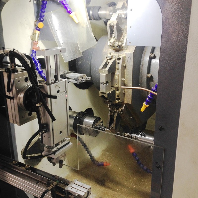 Combined Turning Milling Boring Drilling Tapping Processing 6 - 18 units CNC rotary turret Transfer Machine for Copper Valve