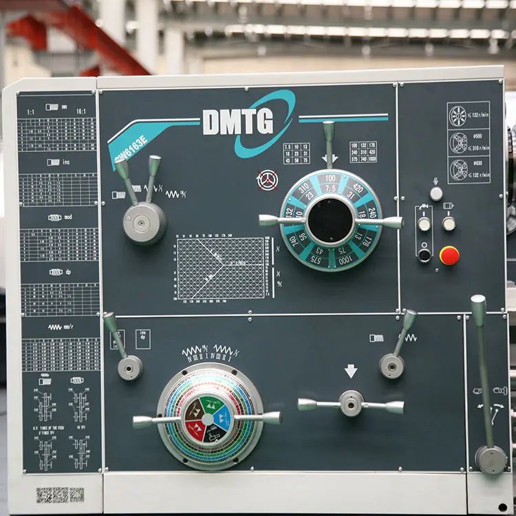 DMTG Heavy Duty CW6263E 6280 62100 6m 1m Swing Bed Manual Lathe Metal Process Machine Horizontal iron Turning Torno