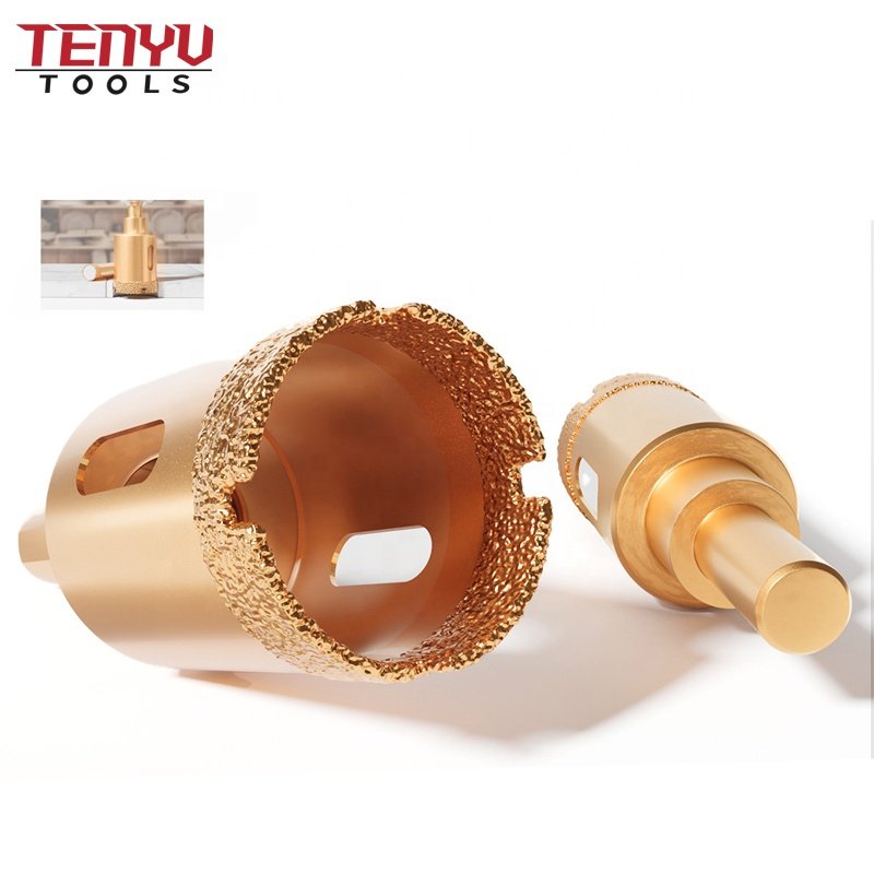 Cheap Triangle Shank Diamond Products Drilling Core Drill and Bit Head Bits Hole Saw 20mm 6mm Set Suppliers