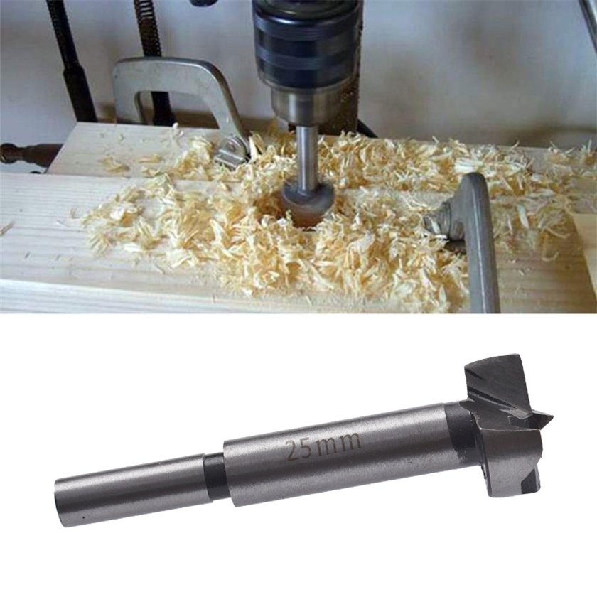 high quality Drill Bit Set 15-35mm Carbide Tipped Woodworking Tools Kit for Hole Saw Cutting Hinge Boring