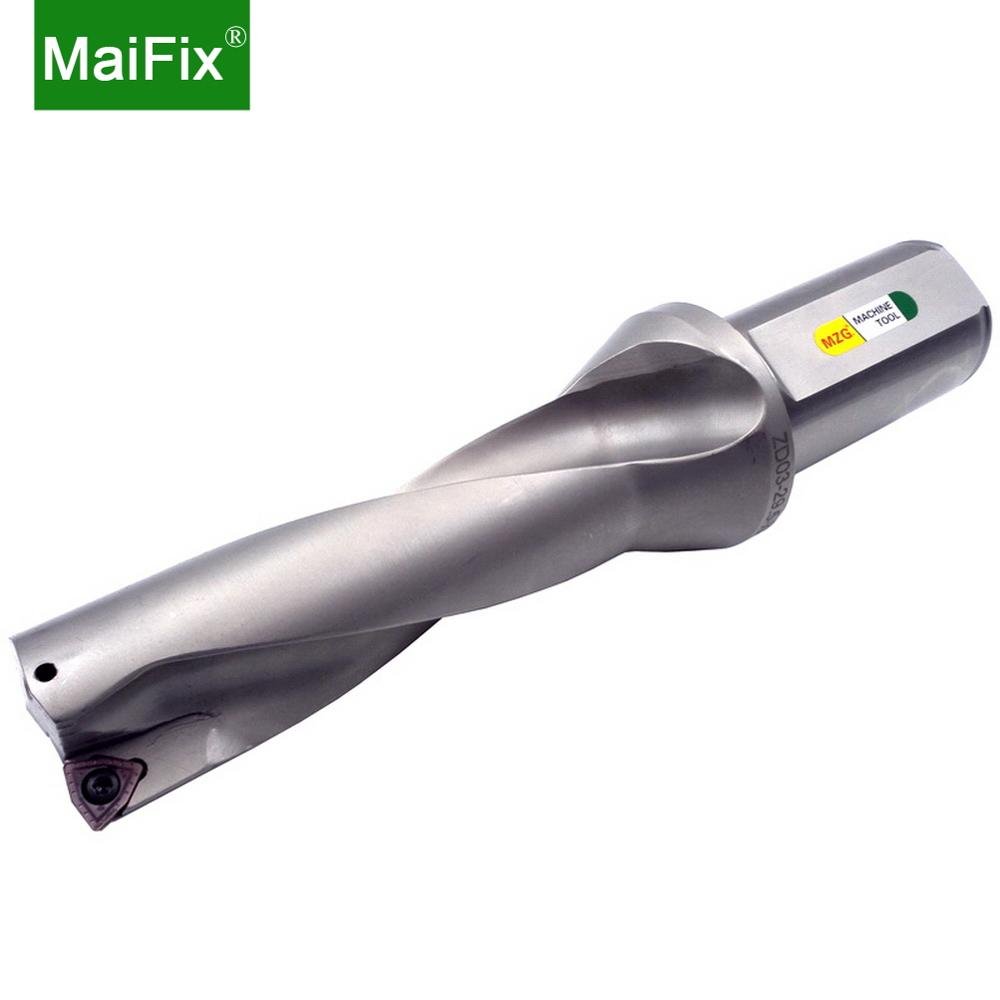 Maifix D3 WCMX Carbide Inserts 15mm Shank CNC Boring Center Machining Metal Drilling Tools 3 Times U Fast Drills