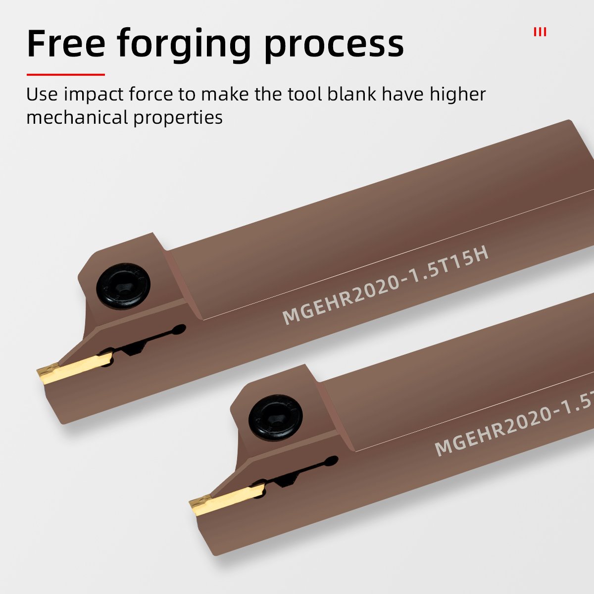 MGEHR2525 MGEHR Carbide Insert Grooving Tool Holder CNC Tool External Turning Tool Boring Bar