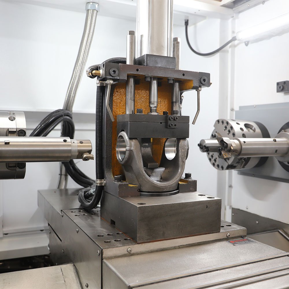 220v CNC Deep Hole Boring Drill Machine Double-Sided Axle Join Engine Bearing Core Rough Fine Boring New Card Slot Machining