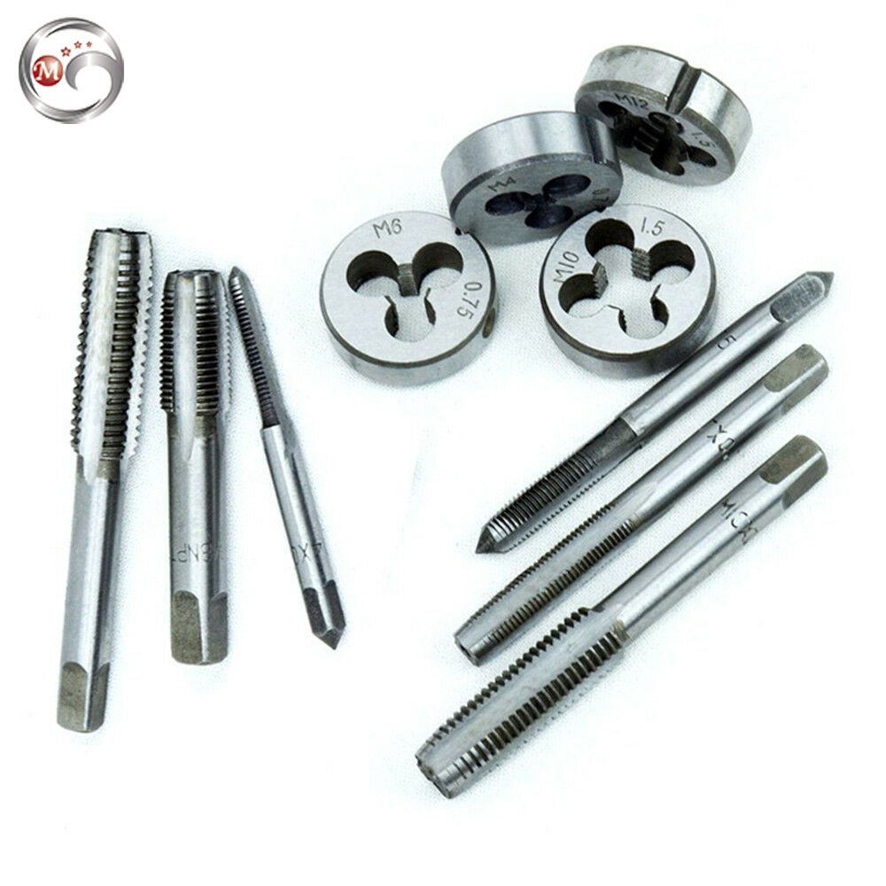 GOLDMOON 110pcs Professional Hand Tools Metric M2 to M18 Tap And Die Set For Sale