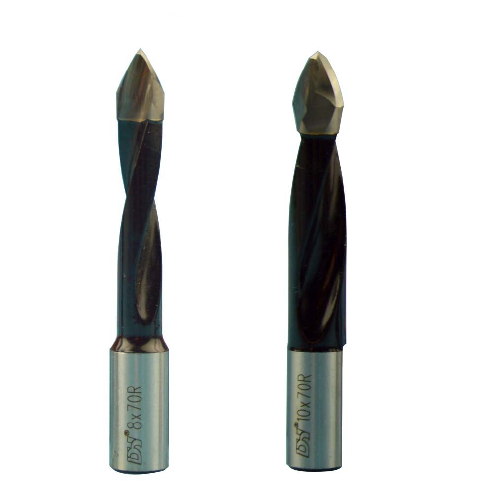 High Speed CNC Machinery Parts Tool Woodworking Brazed Carbide Router End Mill TCT Timber V Point Boring Drill Bit