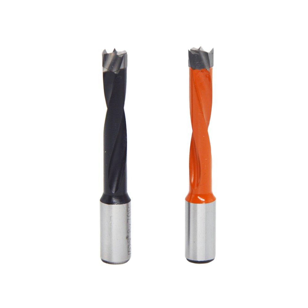 High Speed CNC Machinery Parts Tool Woodworking Brazed Carbide Router End Mill TCT Timber V Point Boring Drill Bit