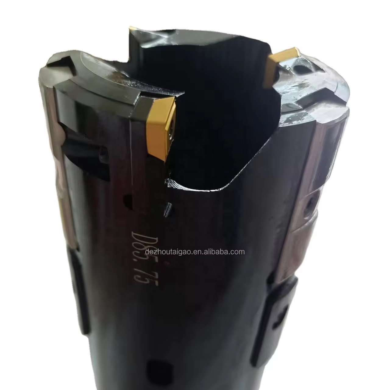 Customize BTA drill head counter boring trepanning drill head deep hole carbide insert and pads