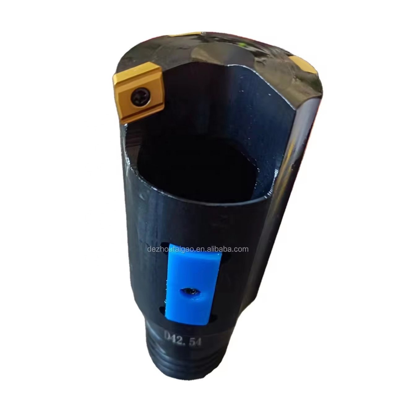 Customize BTA drill head counter boring trepanning drill head deep hole carbide insert and pads