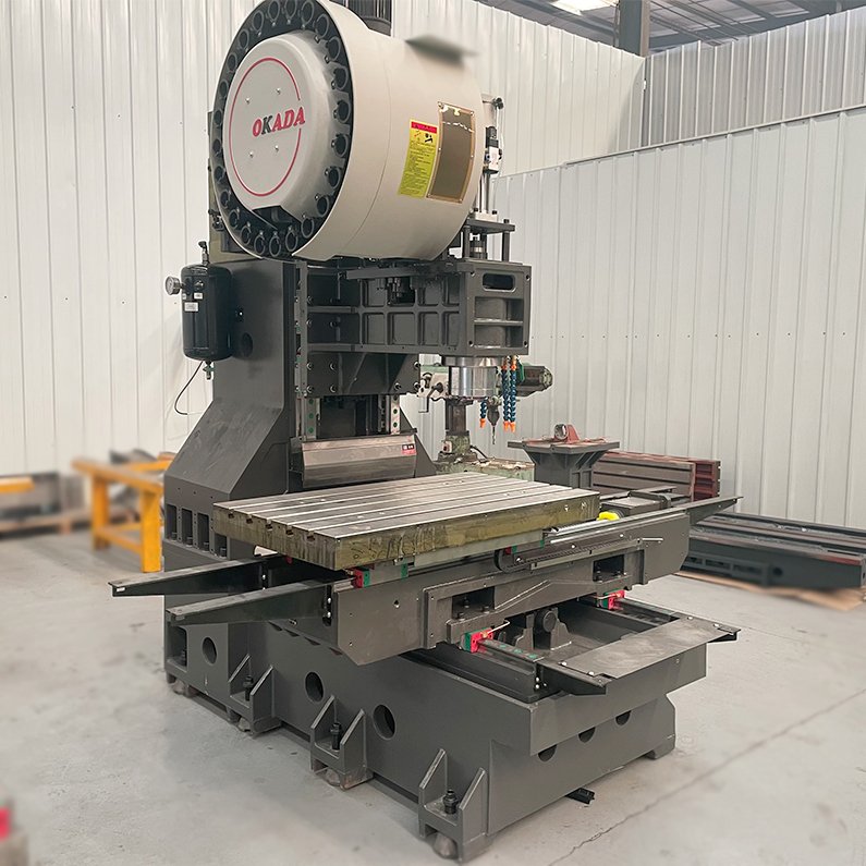 China VMC850 5-Axis Vertical CNC Machining Center ATC GSK FANUC Control System Single BT40 Spindle Construction Farm Industries