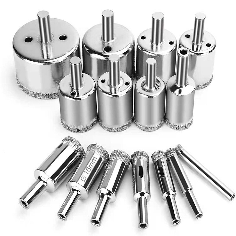 5 Mm -130mm M14 Thread Vacuum Brazed Core Drill Bits Hole Saw Drilling Cutter Diamond Drill Bit For Porcelain Tile Marble