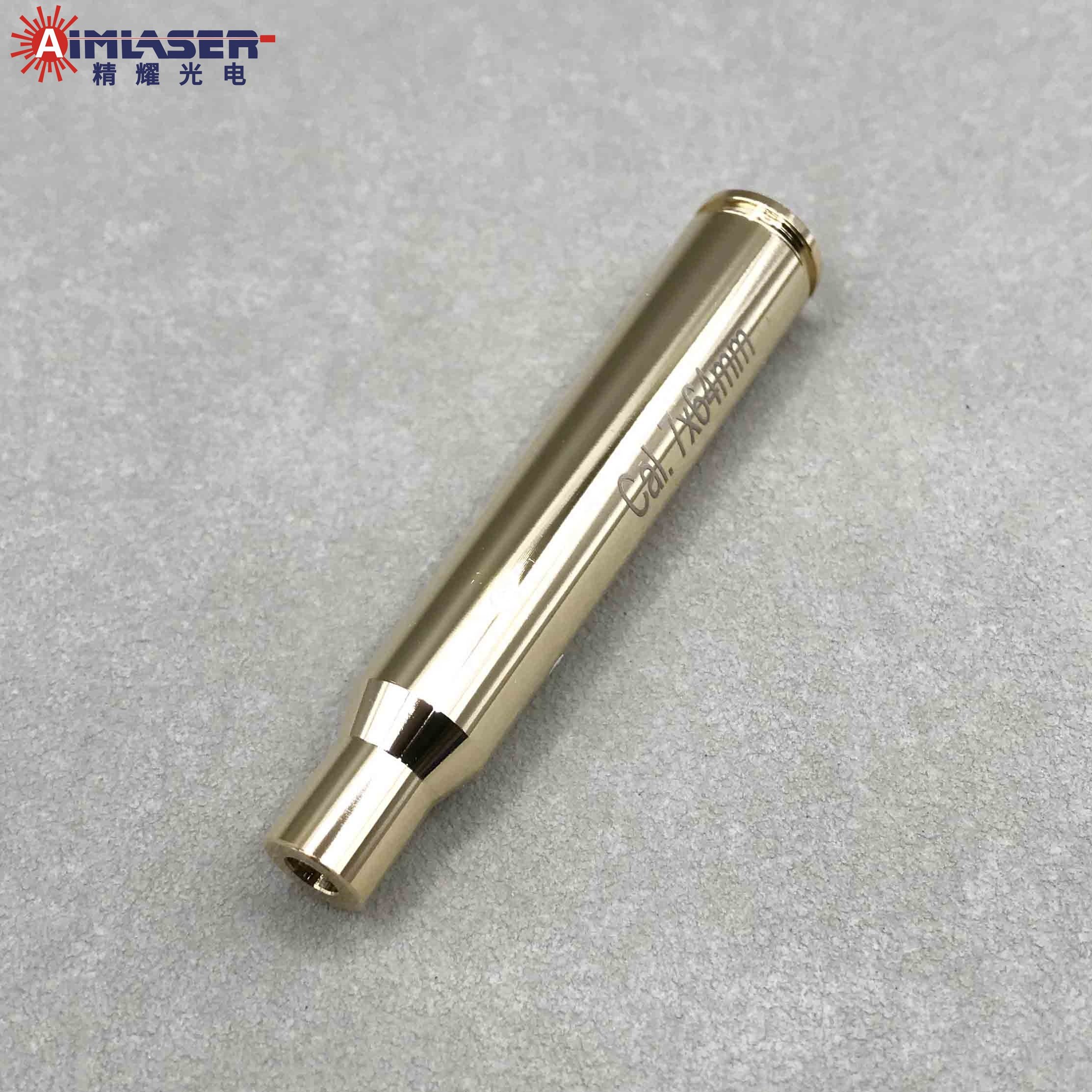 7x64mm Laser Calibrator Gold Plated for Gun Sight Alignment Calibration and Optic Scope Precision Zeroing Sighting