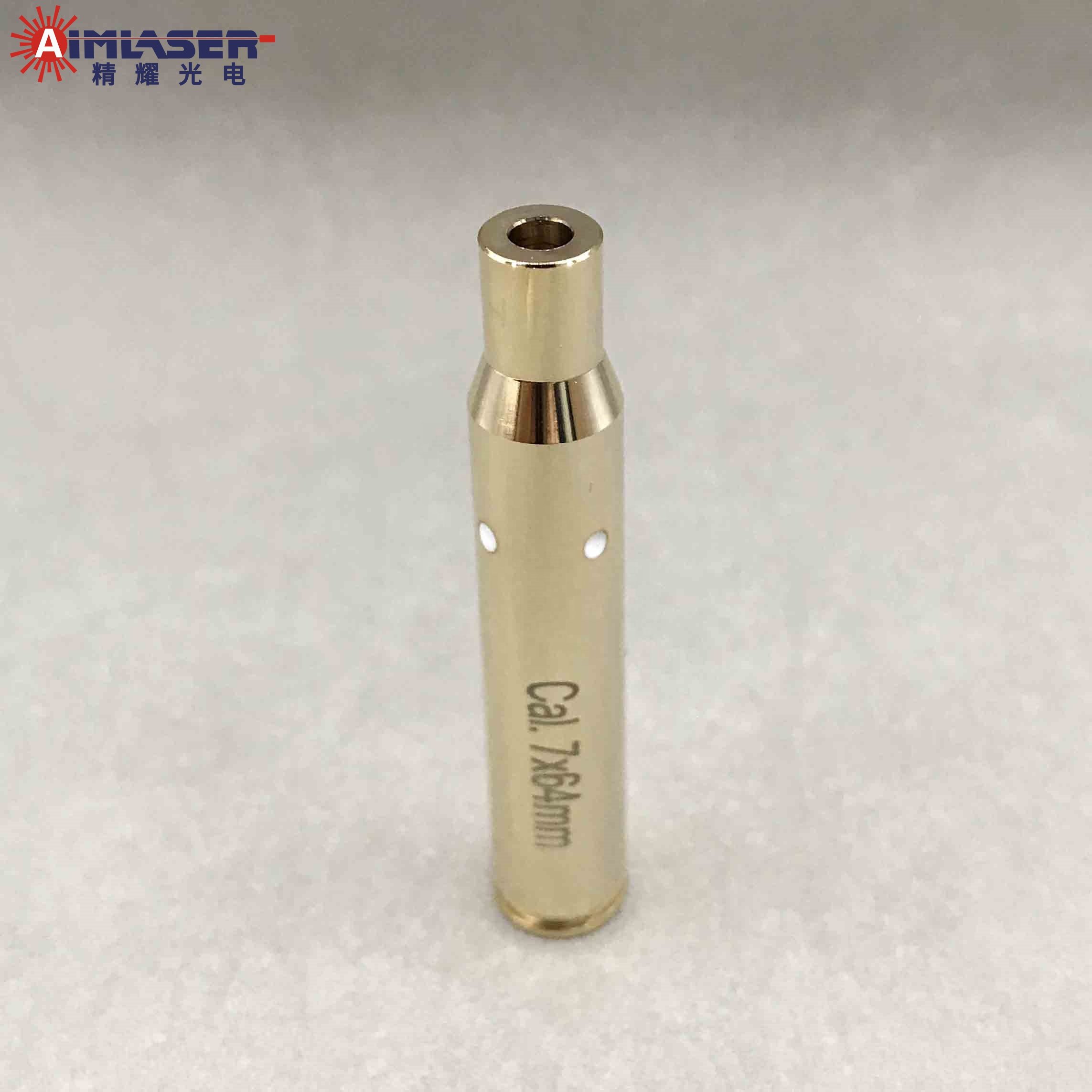 7x64mm Laser Calibrator Gold Plated for Gun Sight Alignment Calibration and Optic Scope Precision Zeroing Sighting