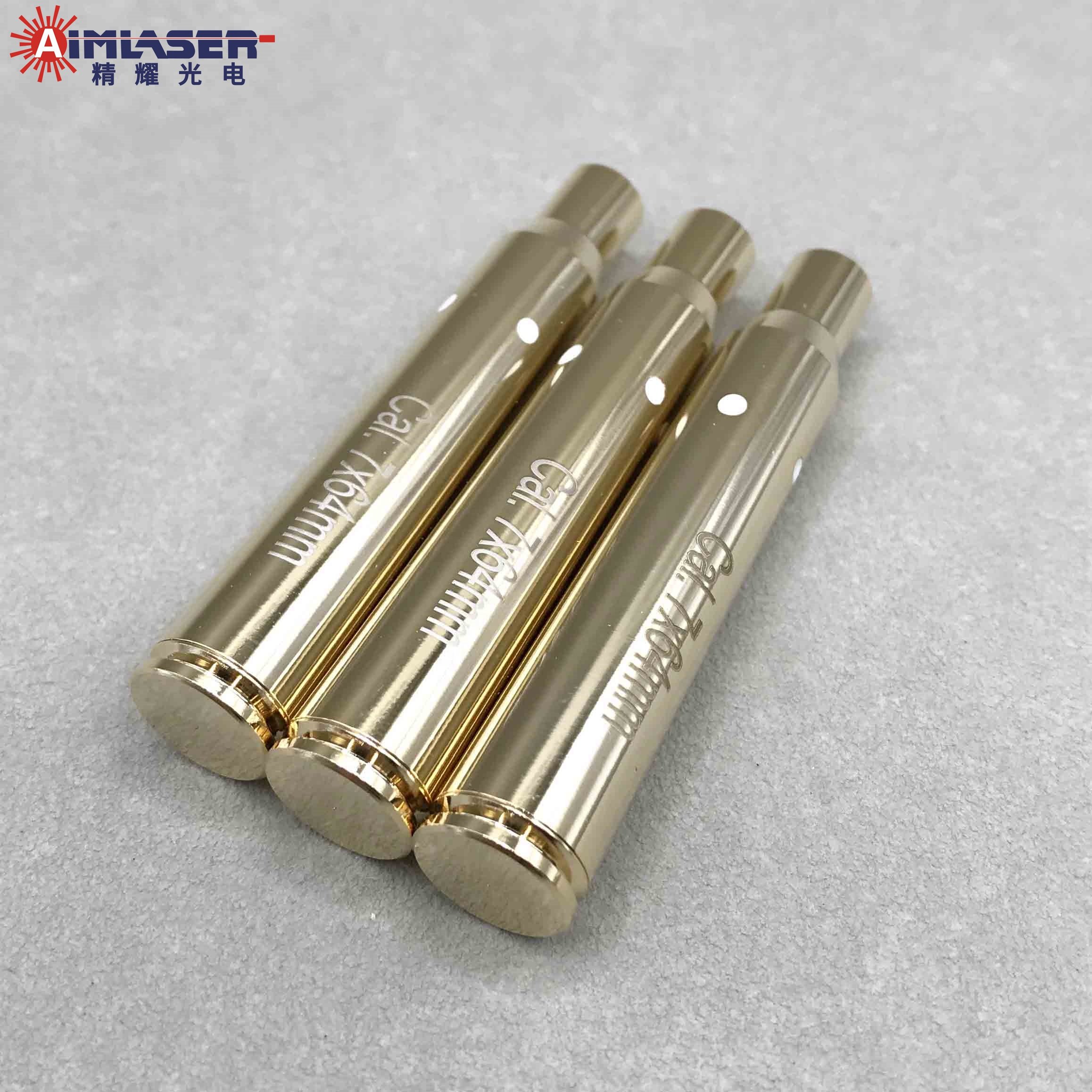 7x64mm Laser Calibrator Gold Plated for Gun Sight Alignment Calibration and Optic Scope Precision Zeroing Sighting