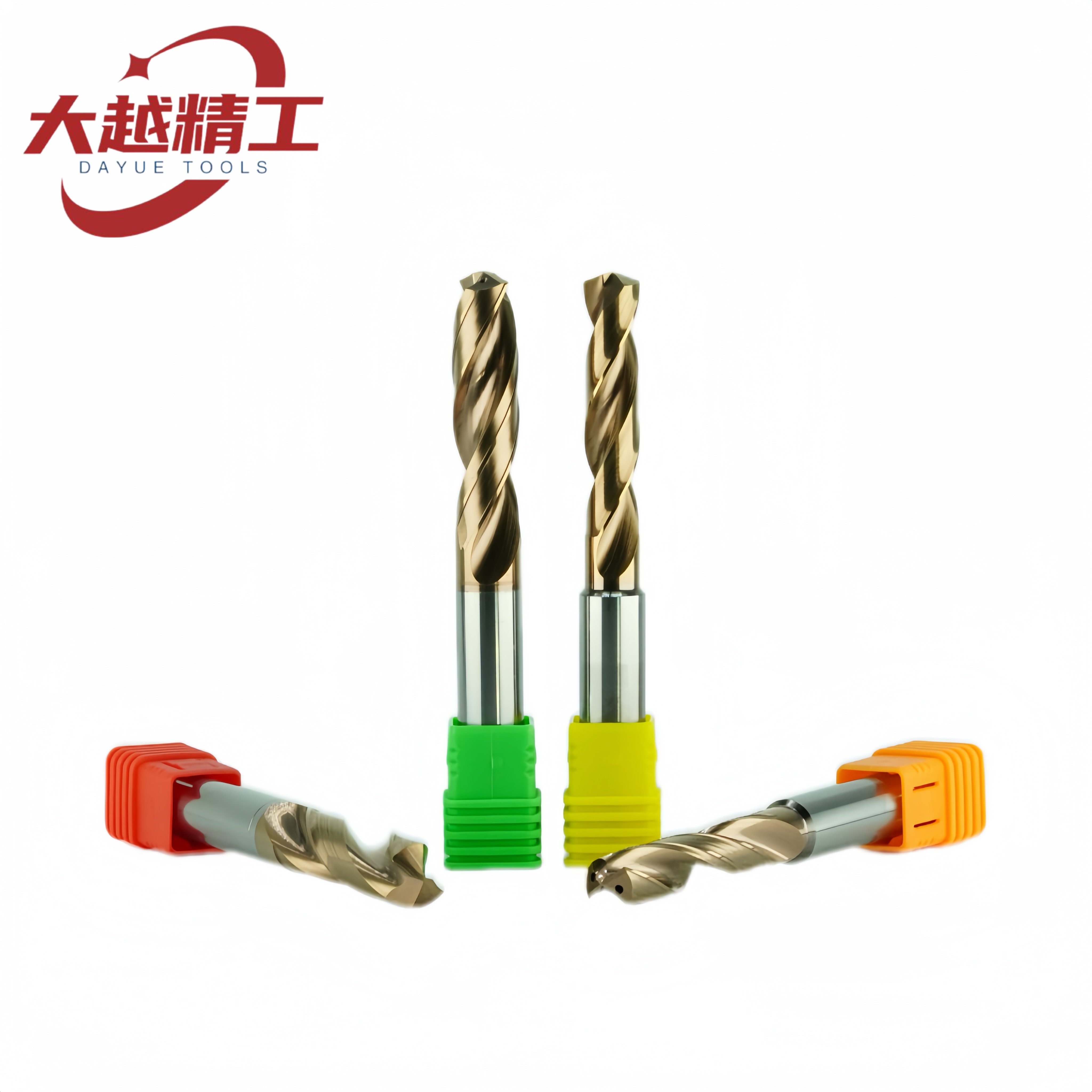DAYUE Carbide Drill 5D-DS6 CNC Machine Drilling Tools Straight Shank Solid Lathe Spot Drill Bits