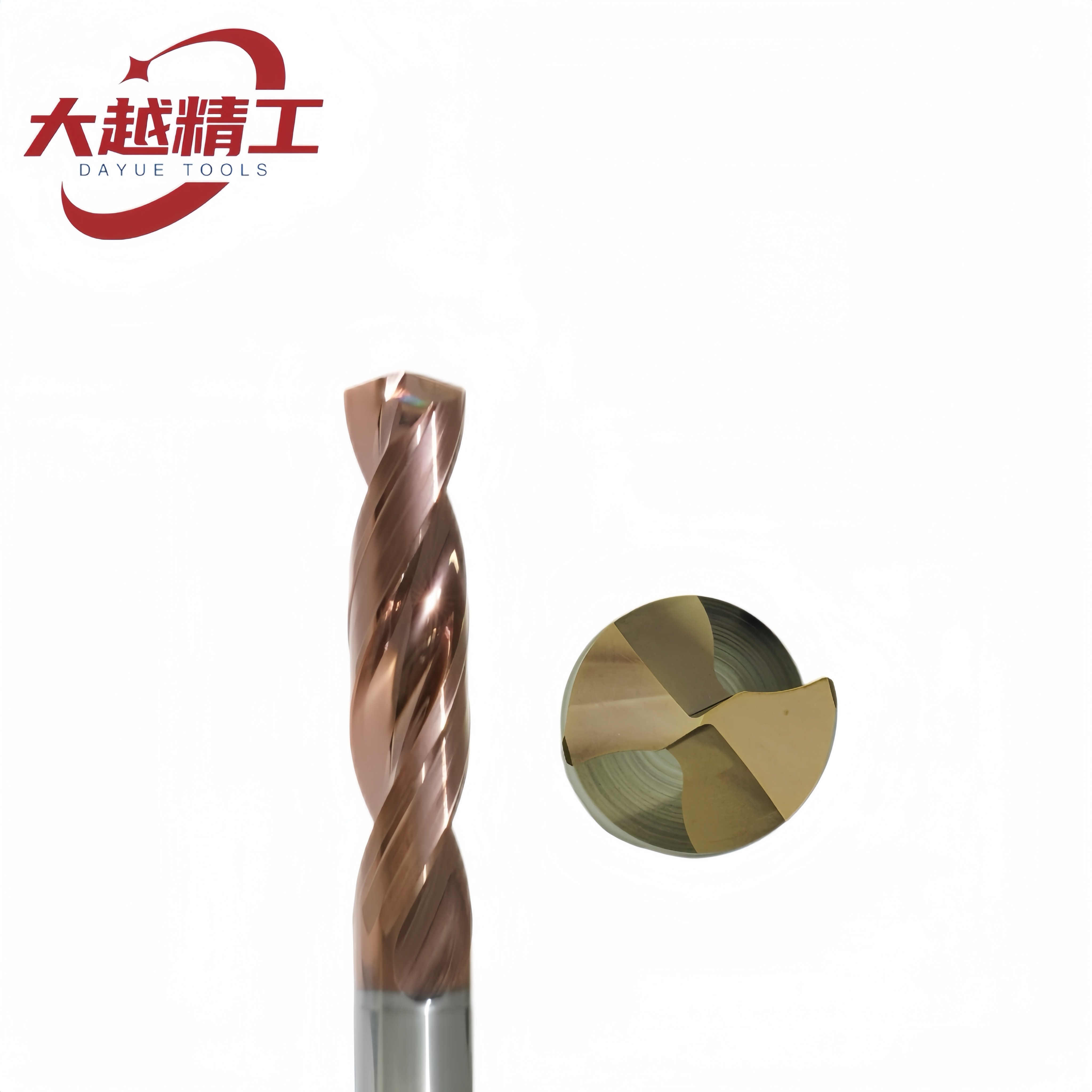 DAYUE Carbide Drill 5D-DS6 CNC Machine Drilling Tools Straight Shank Solid Lathe Spot Drill Bits