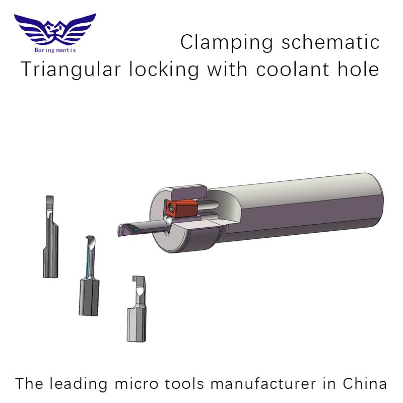 Cemented Profile Micro Boring Lathe Carbide Left Back Back-draw Bars Carbides Thread Bar Left-hand Turning Tool