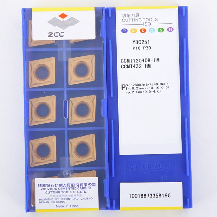 Diamond boring CNC blade CCMT09T304-HM CCMT09T308-HM YBC251 252