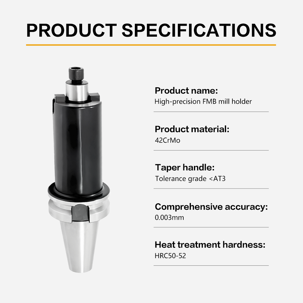 High Precision Face Mill Holder BT30 BT40 BT50 CNC Lathe Tool Holder BT40-FMB22 Face Milling Arbor