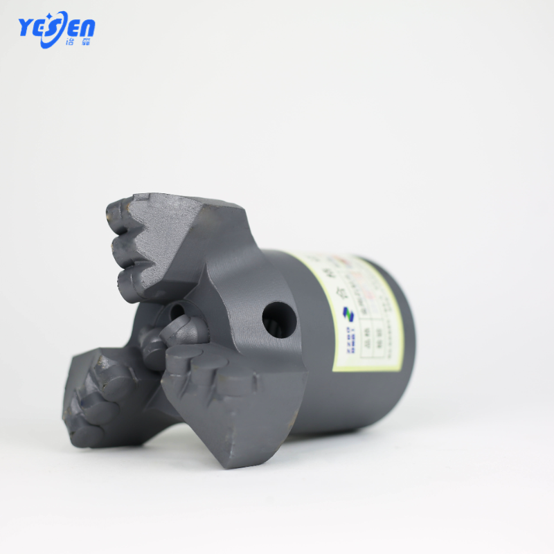 Four three wings concave PDC bits rock borehole PDC drill bit for well drilling