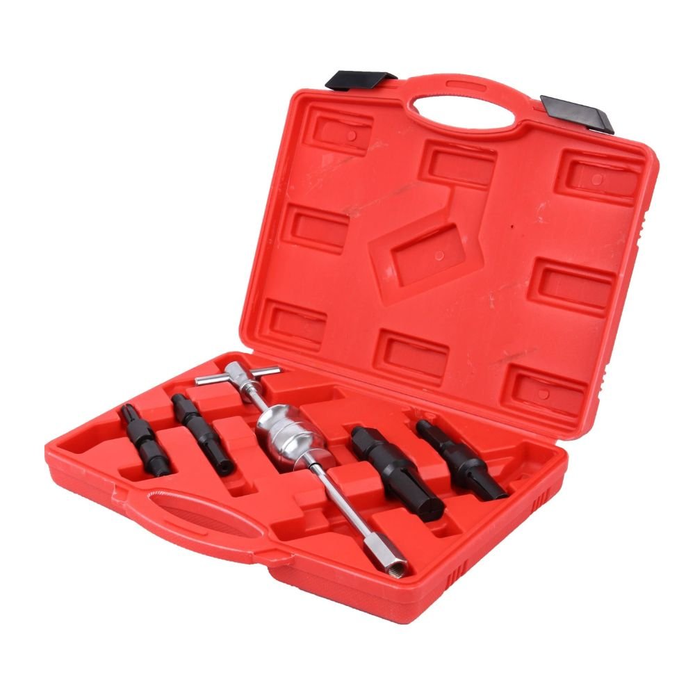 5pcs Inner bearing pull inner bearing puller sliding hammer set inner bore bearing remover puller External Removal Repair Kit