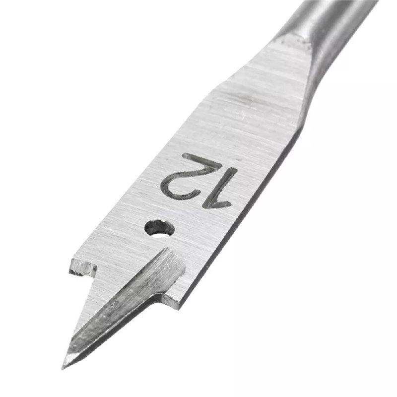 Flat Wood Drill Bit Set Metric 6mm-38mm Holes Woodworking Boring Tool Hex Shank