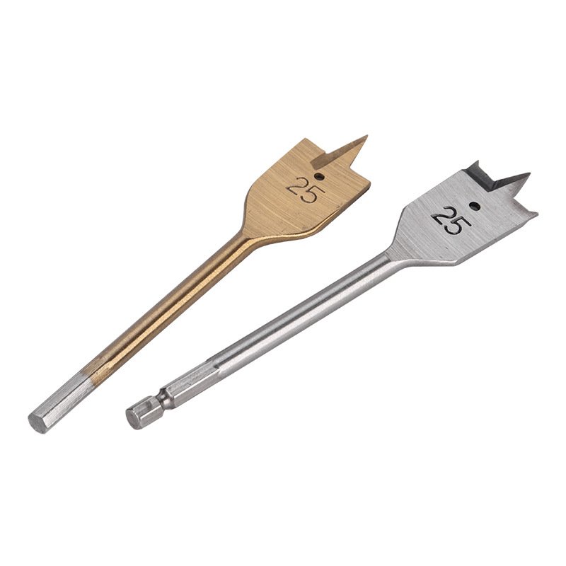 Flat Wood Drill Bit Set Metric 6mm-38mm Holes Woodworking Boring Tool Hex Shank