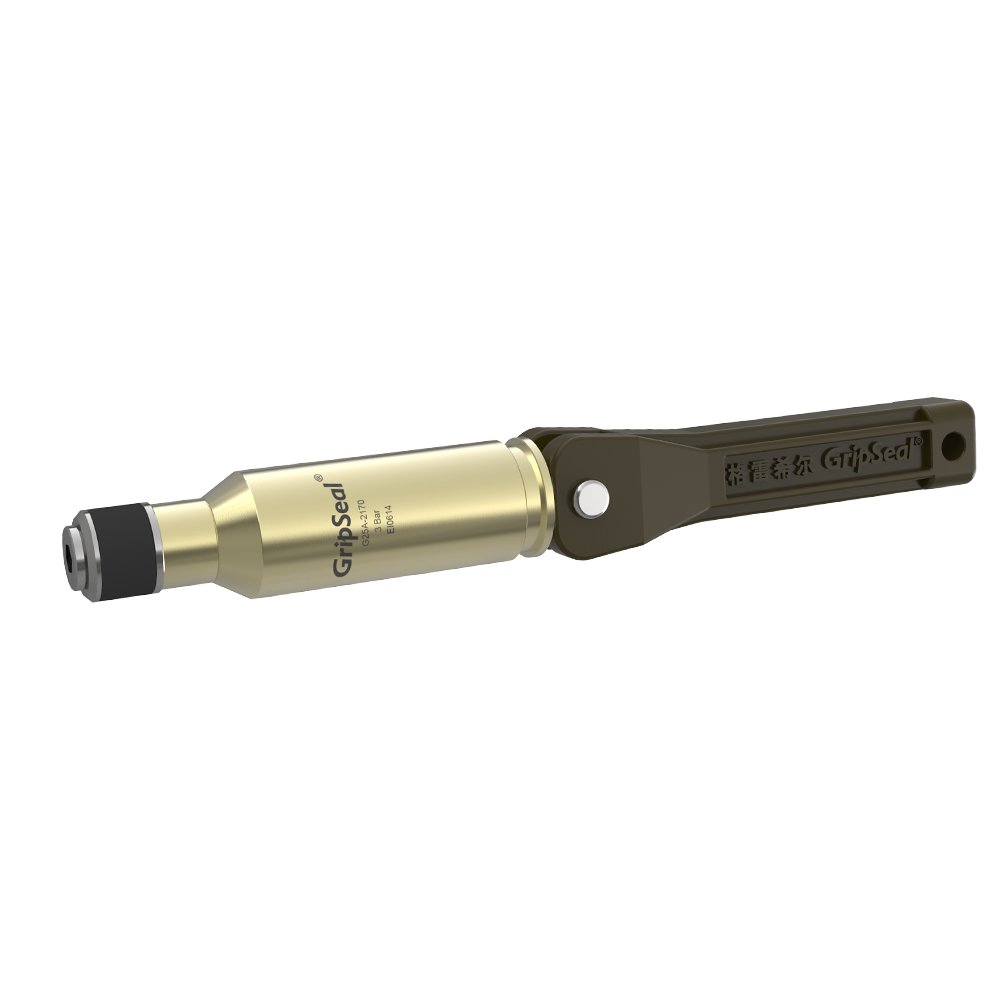 Low Pressure Assisted Sealing Internal Connection to Tubes and Bores GripSeal G25A Hand-operated Leak Test Quick Connector