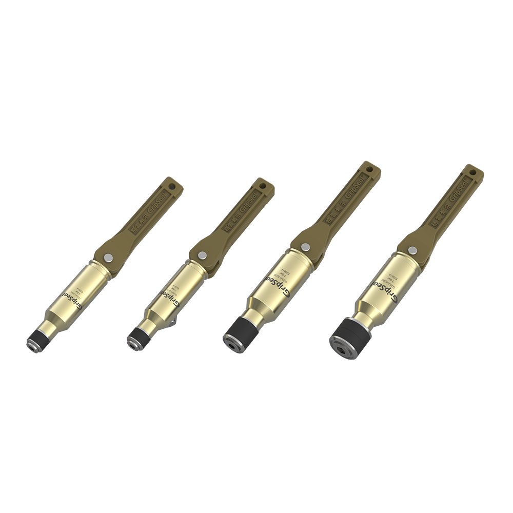 Low Pressure Assisted Sealing Internal Connection to Tubes and Bores GripSeal G25A Hand-operated Leak Test Quick Connector