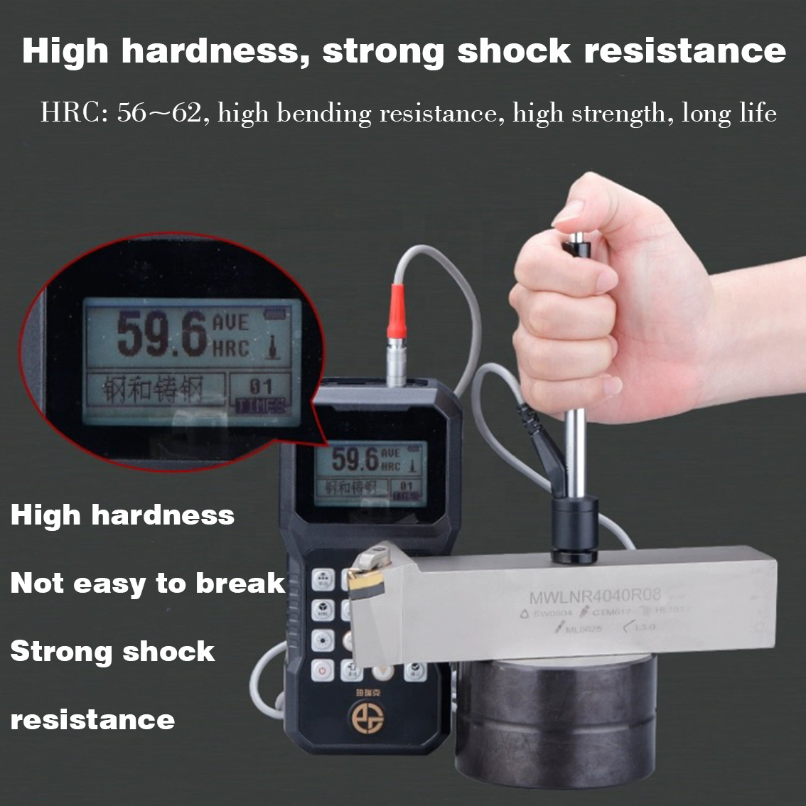 XCJ High precision CNC lathe turning tool Internal cooling tool holder water outlet MDJNR/L