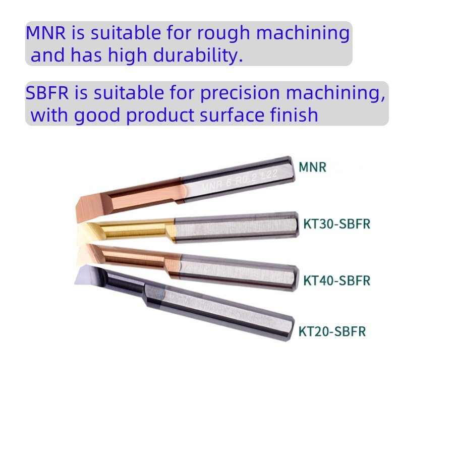 Micro Boring Tool SBFR 1.0-6.0mm Hole Profile Modeling Boring Tool Tungsten Carbide MNR Bore Cutter