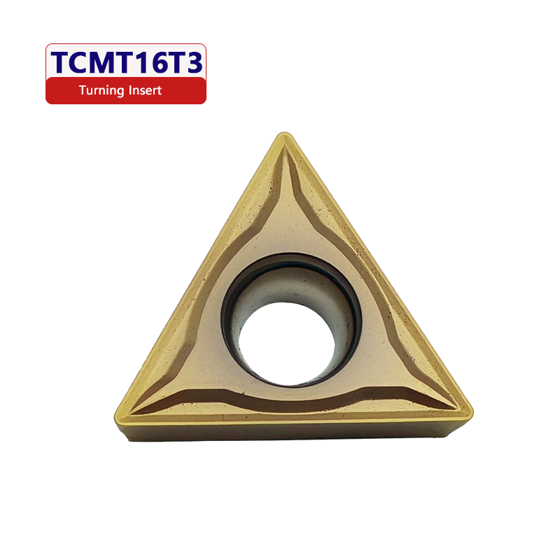 TCMT16T304 hard alloy CNC blade turning stainless steel adopts physical coating and reversible CNC blade TCMT16T308