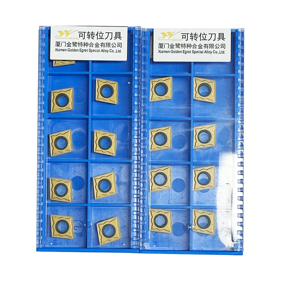 GESAC CNC Carbide Inserts coated blade for boring outer circular turning square diamond CCMT09T304-GPGP1225