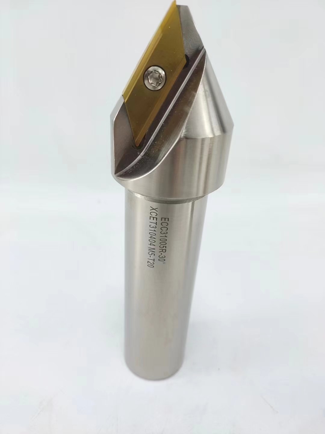 CNC Lathe Chamfer Tools Tungsten Carbide Boring Bar ECC31005R 30 45 60 Degrees Chamfering Tool Holder Compatible XCET310404