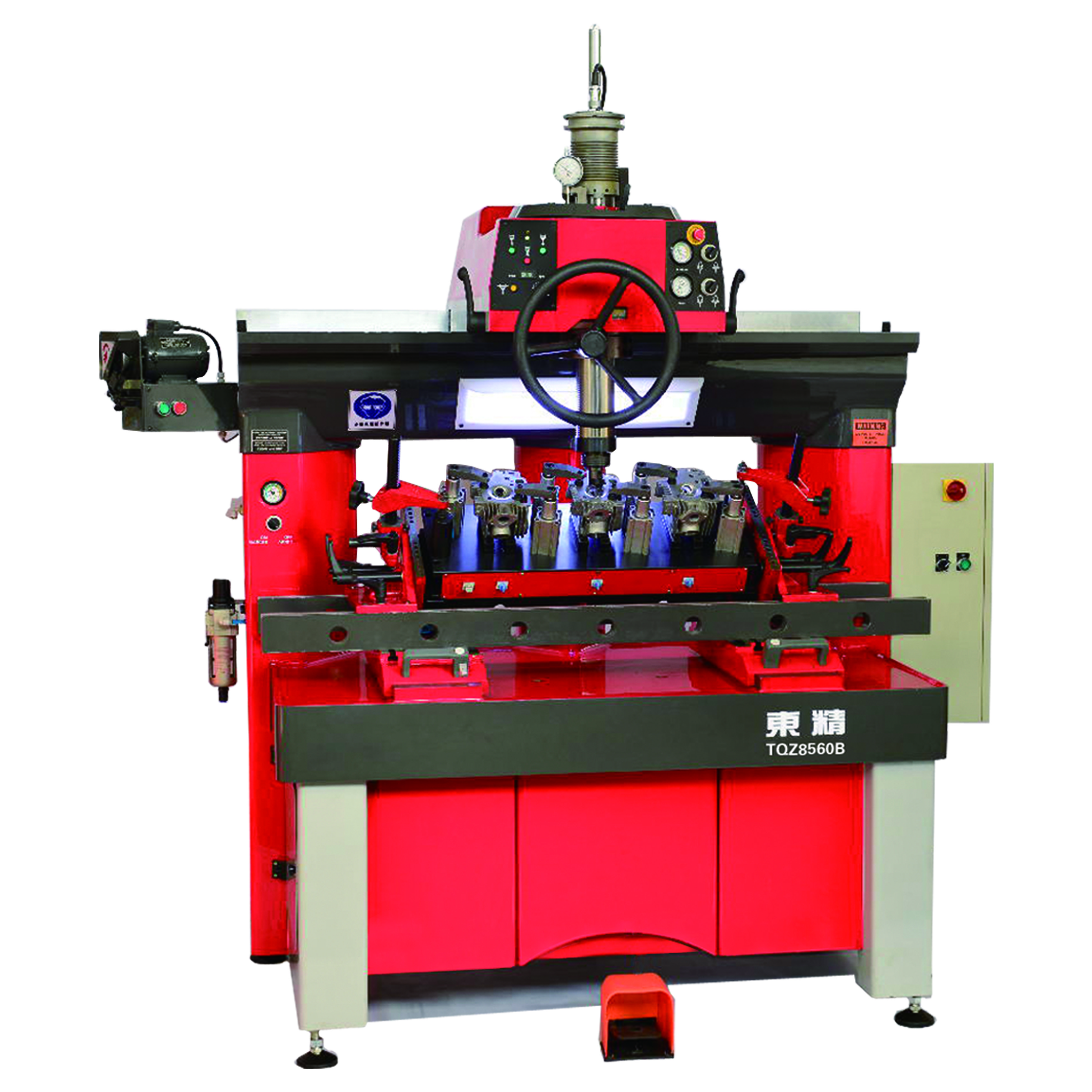 TQZ8560 Air float Auto centering valve seat cutting machine Valve seat boring machine
