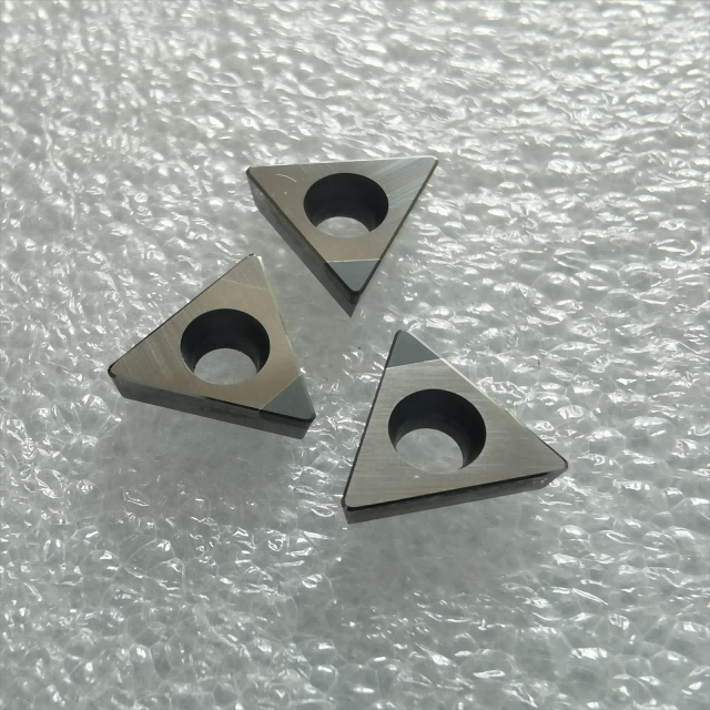 CBN Boring Insert TPGX090204-1N for boring cast iron, TPGW090204 good quality, long life