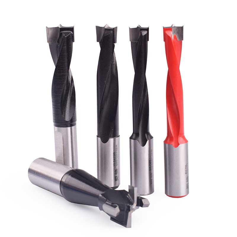 TCT Double Hinge Drill Bit Crown Router Bit Row Drill Bit For Woodworking Drilling