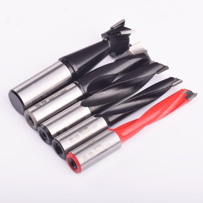 TCT Double Hinge Drill Bit Crown Router Bit Row Drill Bit For Woodworking Drilling